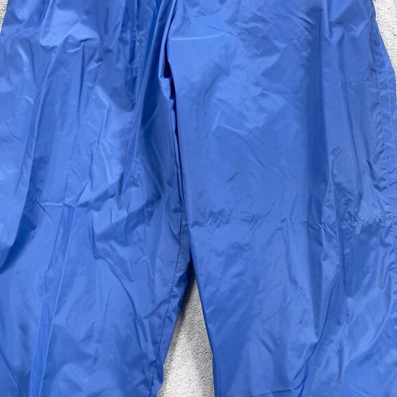 Vintage Nike Track Pants Mens 2XL Blue Windbreaker Waterproof Ankle Zip - Picture 4 of 16